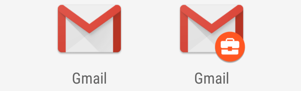 Gmail App Logo - A review of Android for Work: Dual-persona support comes to Android ...