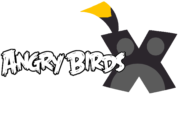 Angry Birds Logo - Angry Birds X Logo