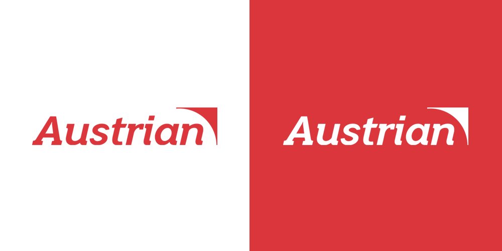 Austrian Airlines Logo - Austrian Airlines logo redesign concept : logodesign