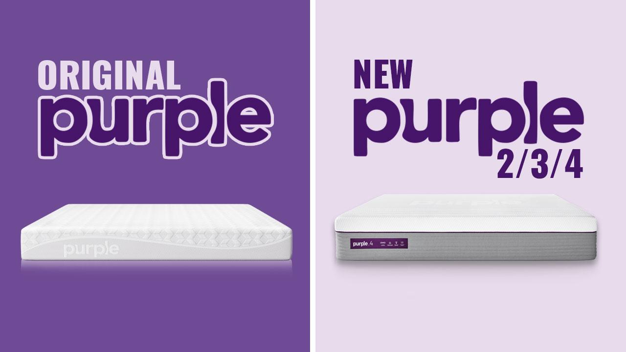 Purple Mattress Logo - Best Purple Mattress | Original vs 2 vs 3 vs 4 (Full Guide)