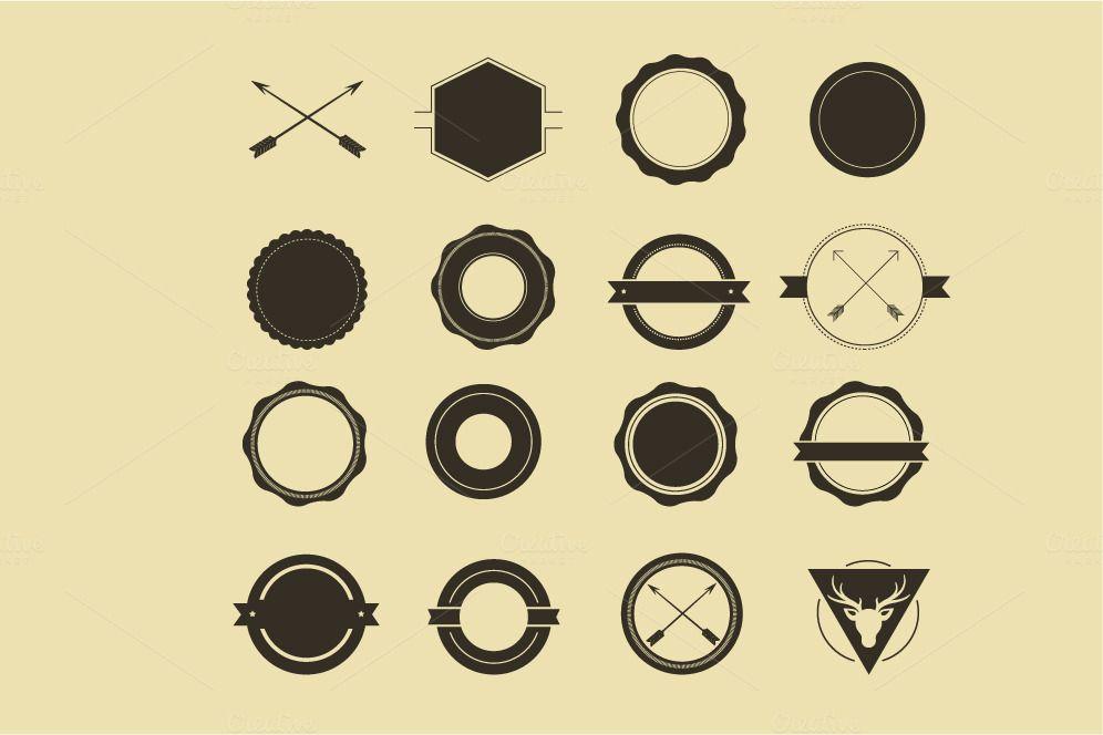 Hipster Circle Logo - Try Hipster Logo Generator To Design Your Own Logo