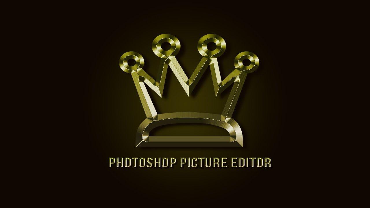 Google Gold Logo - Photoshop CS6: How To Make Gold LOGO Effect - YouTube