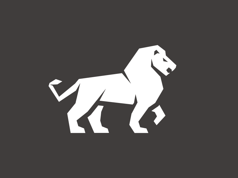 White Lion Logo - White Lion by Jared Hill | Dribbble | Dribbble