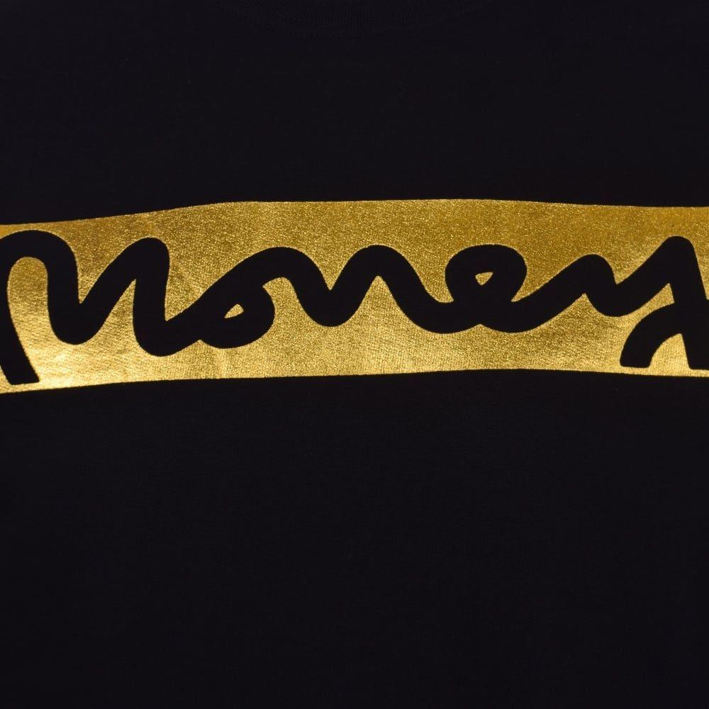 Google Gold Logo - MONEY CLOTHING Black/Gold Logo Sweatshirt - Men from Brother2Brother UK