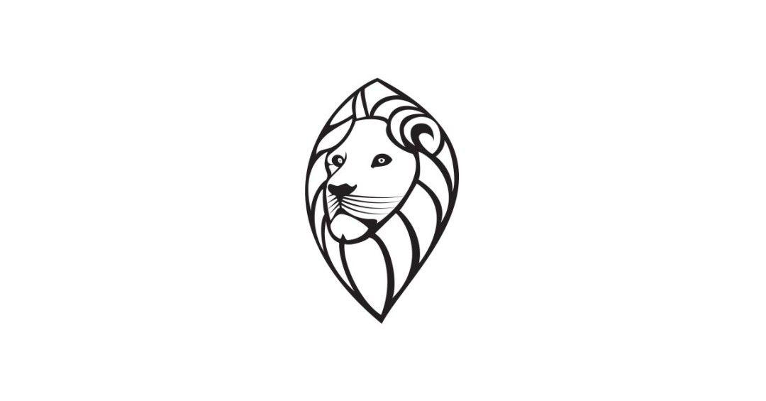 White Lion Logo - Black and White Lion Logo Template – Free Vector and PNG | The ...