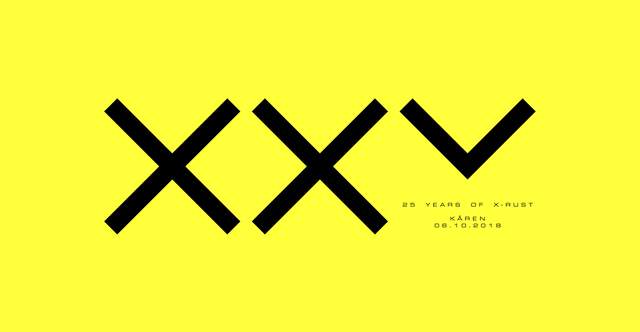 XXV Logo - XXV | The X-Rust Organization