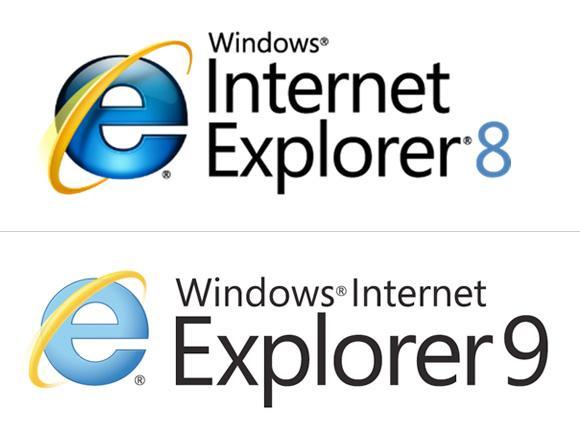 IE8 Logo - Microsoft reveals the new IE9 logo – Pixellogo