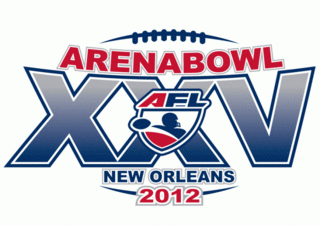 XXV Logo - ArenaBowl XXV