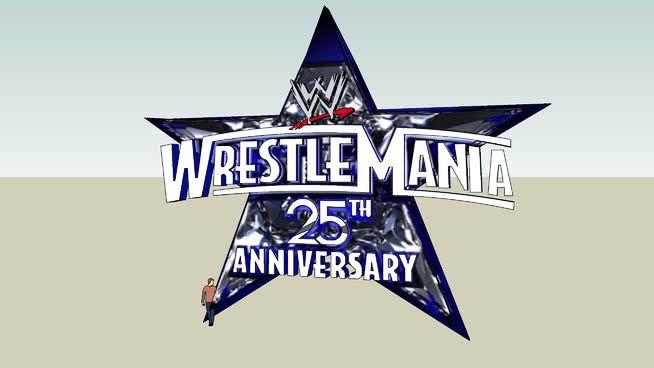 XXV Logo - WWE WrestleMania XXV Logo #2 | 3D Warehouse