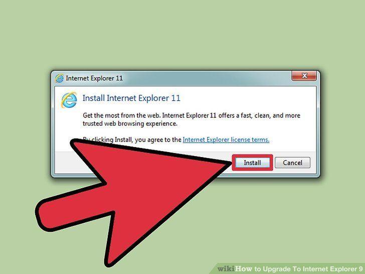 Internet Explorer 9 Logo - 4 Easy Ways to Upgrade To Internet Explorer 9 - wikiHow