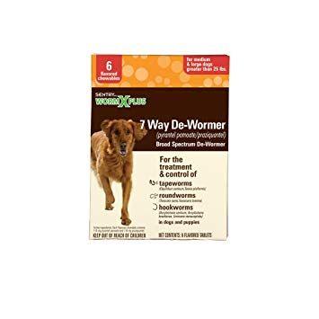 Worm S Way INC Logo - Amazon.com : Sentry Industries Inc. Worm X Plus 7 Way Dewormer Large