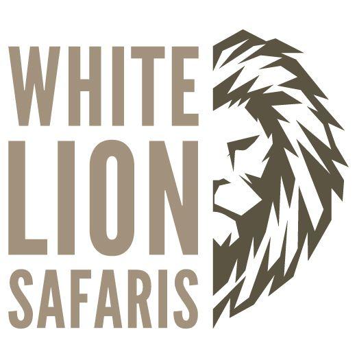 White Lion Logo - Home Lion Safaris