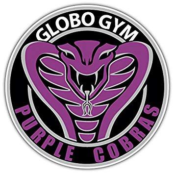 Purple Cobras Logo - Globo Gym Purple Cobras - Printed Sticker / Decal (V1): Amazon.co.uk ...