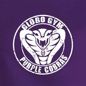 Purple Cobras Logo - Funny Gym Training Uniform Costume T-shirt Or Singlet - Purple ...