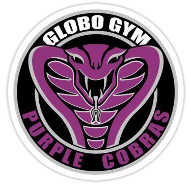 Purple Cobras Logo - Globo Gym Purple Cobras Stickers | Products | Halloween, Gym, Movies