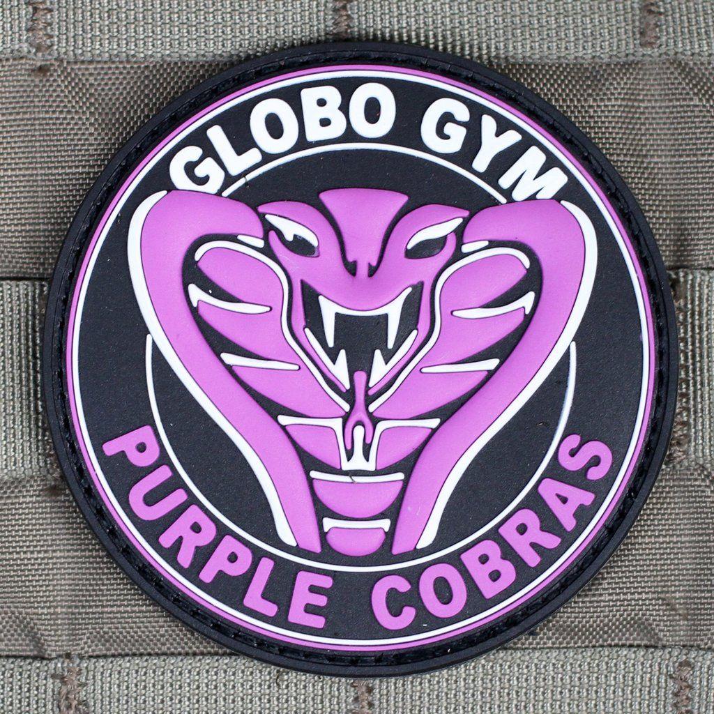 Purple Cobras Logo - Globo Gym Purple Cobras Dodgeball Morale Patch | Violent Little ...