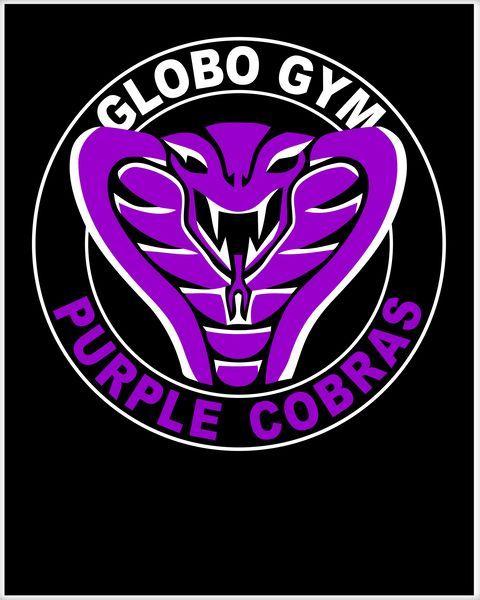 Purple Cobras Logo - Globo Gym Purple Cobras Gym Poster | TeeShirtPalace