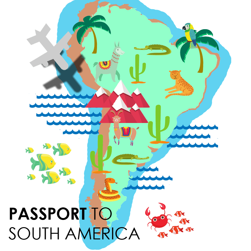 South America Logo - Hutchinson Zoo, KS