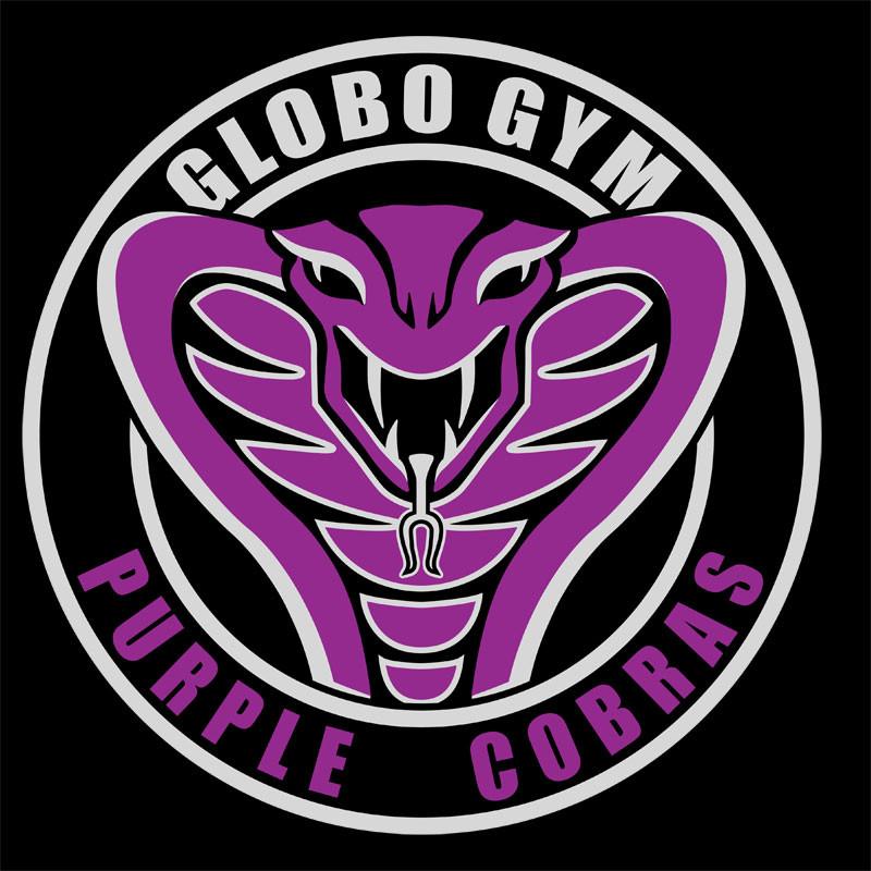 Purple Cobras Logo - Dodgeball globo gym Logos