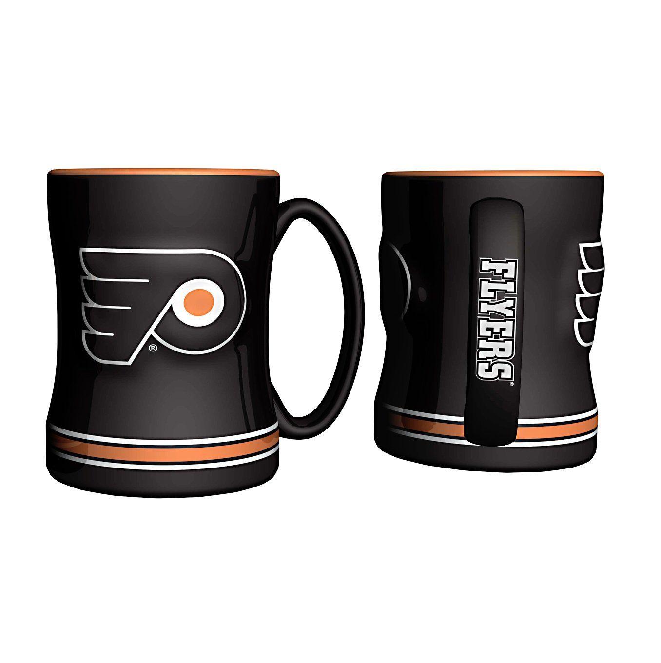 Philadelphia Flyers Logo - Philadelphia Flyers 14 oz. Relief Coffee Mug. Hockey Drinkware