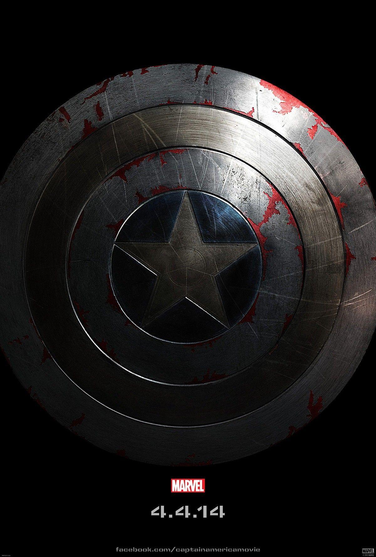 Orange Captain America Logo - Captain America: The Winter Soldier