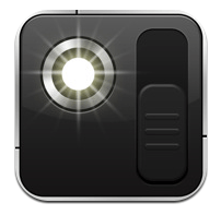 Flashlight App Logo - Turn your iPhone 4's LED light into Flashlight with Free App
