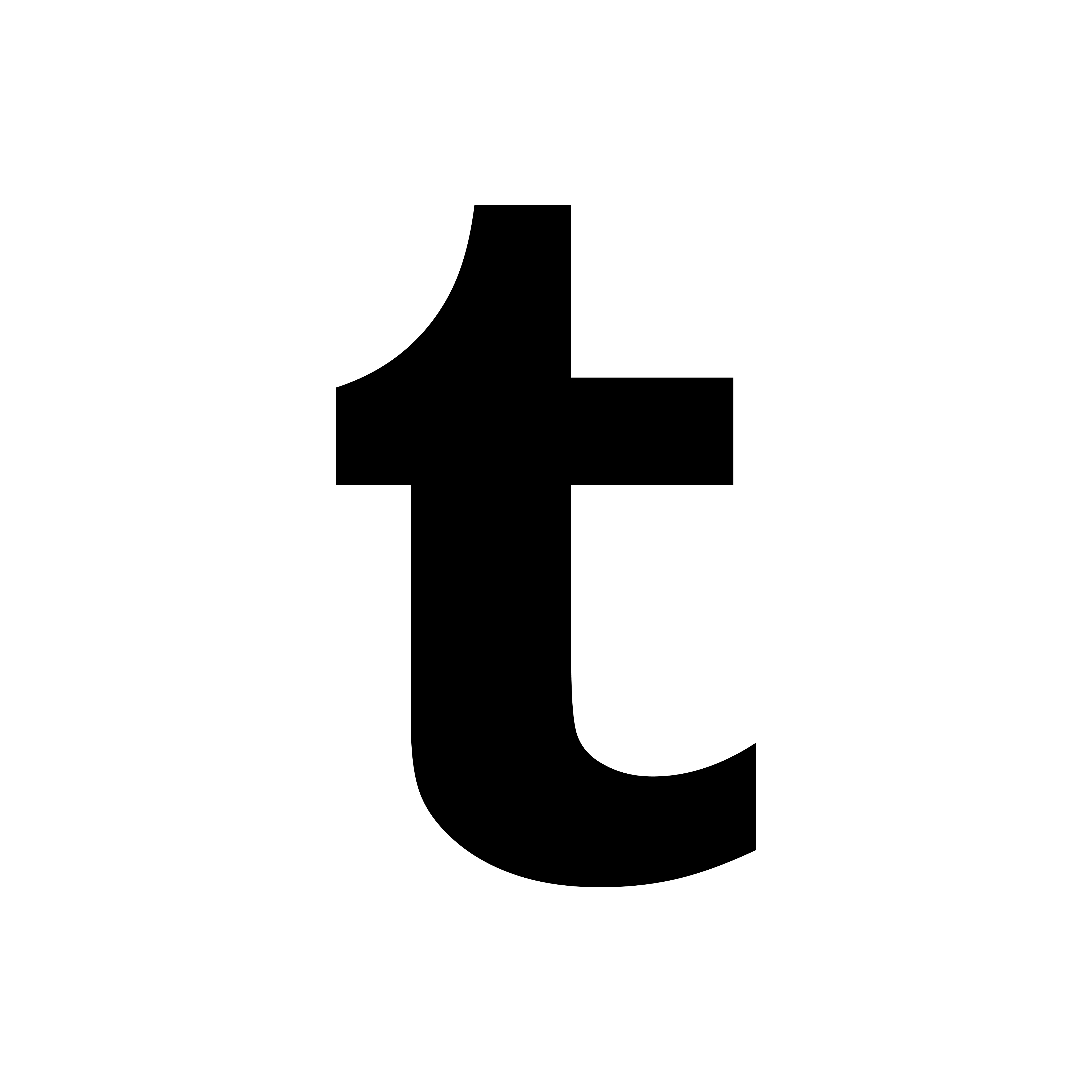 Black and White Tumblr Logo - White Tumblr Vector Logo Png Images