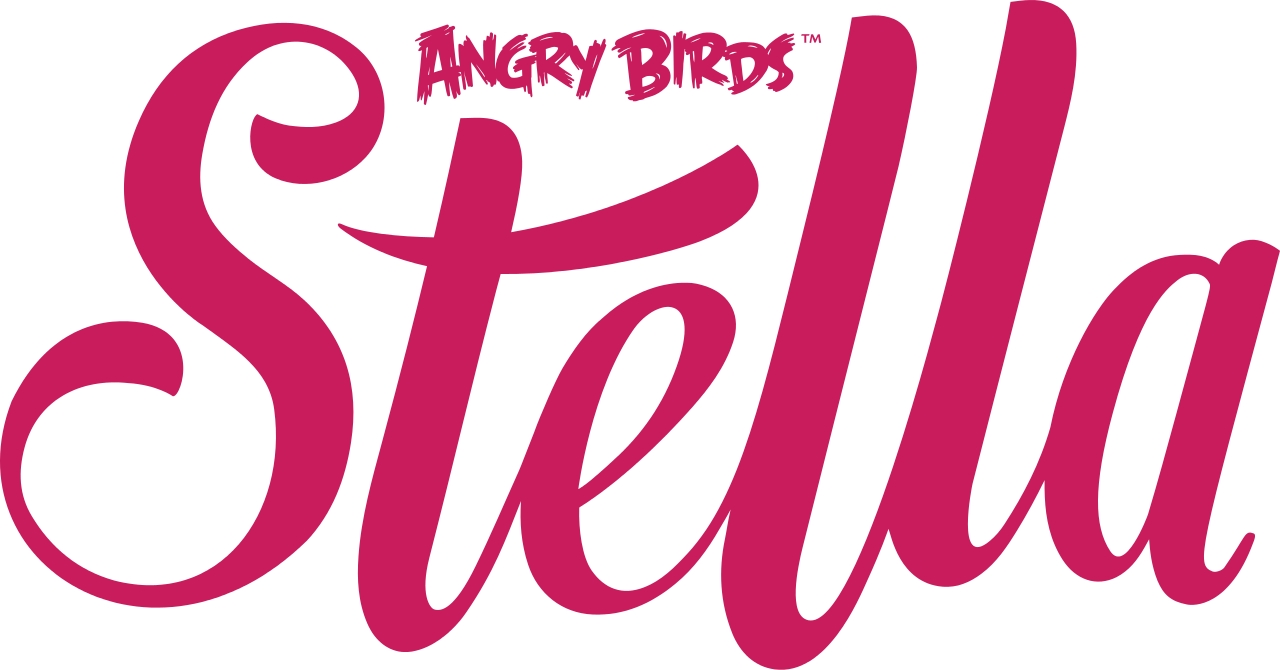 Stella Logo - File:Angry Birds Stella logo.svg