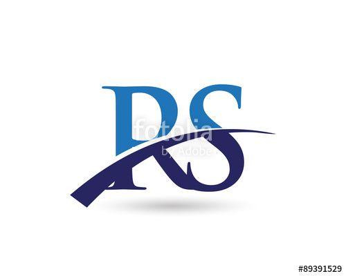 RS Logo - RS Logo Letter Swoosh Stock Image And Royalty Free Vector Files