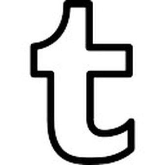 Black and White Tumblr Logo - Tumblr Logo Wektory, Zdjęcia i Pliki PSD