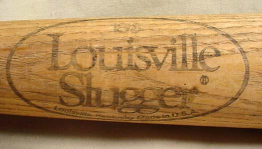 Vintage Louisville Slugger Logo - VINTAGE MICKEY MANTLE LOUISVILLE SLUGGER 180 BAT -