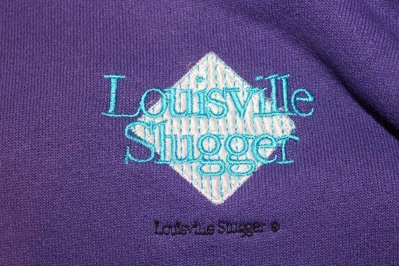 Vintage Louisville Slugger Logo - Vintage Louisville Slugger Logo Hanes Heavyweight Sweatshirt