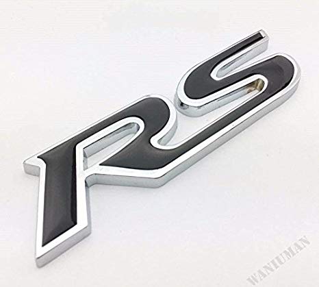 RS Logo - Incognito 7 3D Laxury Ford RS Logo For Ford Cars Suzuki RS Logo