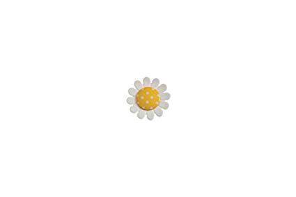 Daisy Flower Logo - Impex Daisy Flower Shape Buttons Pack of 3