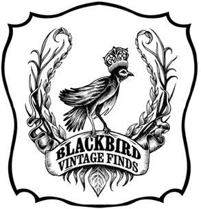 Vintage Black Bird Logo - Store Profile: Blackbird Vintage Finds – Province of Canada