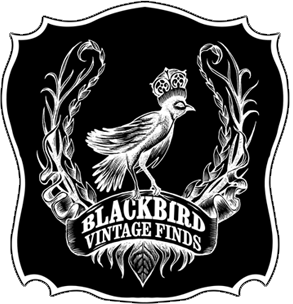 Vintage Black Bird Logo - Home
