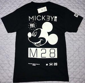 Neff Clothing Logo - NEFF Disney Collection Mickey Mouse M 28 T Shirt, Black Size Small