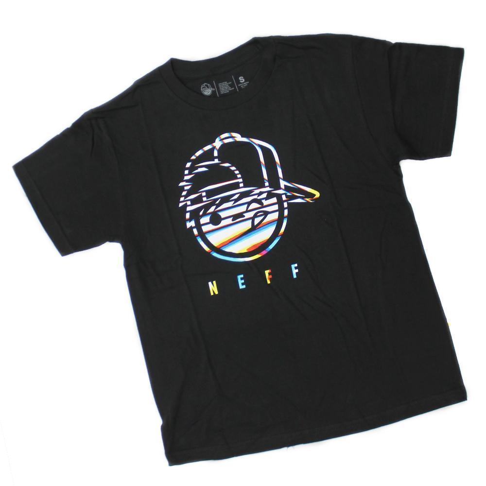Neff Clothing Logo - Youth Neff Brand Hat Hip Hop Boys Black Tee T-Shirt | eBay