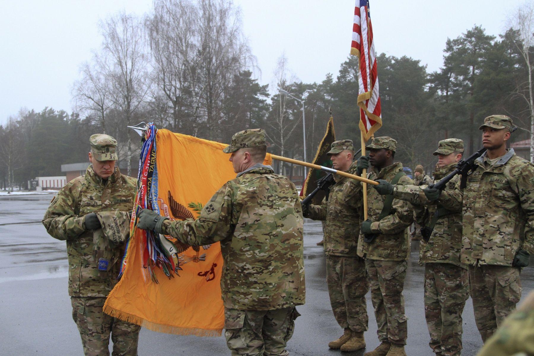 1-68 AR Silver Lion Logo - Latvian forces welcome 1-68 AR 'Silver Lions' | Article | The United ...