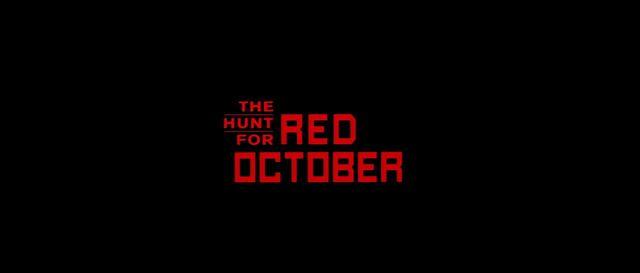 Red October Title Logo - The Hunt for Red October (1990)