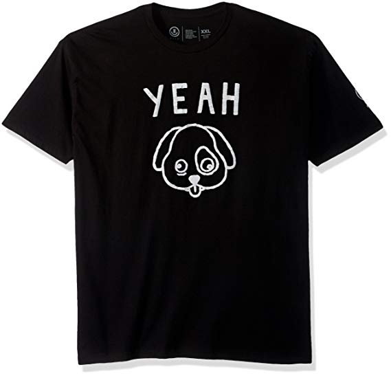 Neff Clothing Logo - NEFF Yeah Dog Tee Graphic T Shirts for Men: Clothing