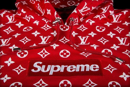 Louis Vuitton Supreme Box Logo - Supreme LOUIS VUITTON/Supreme Box Logo Hooded Sweatshirt – ShankCorner