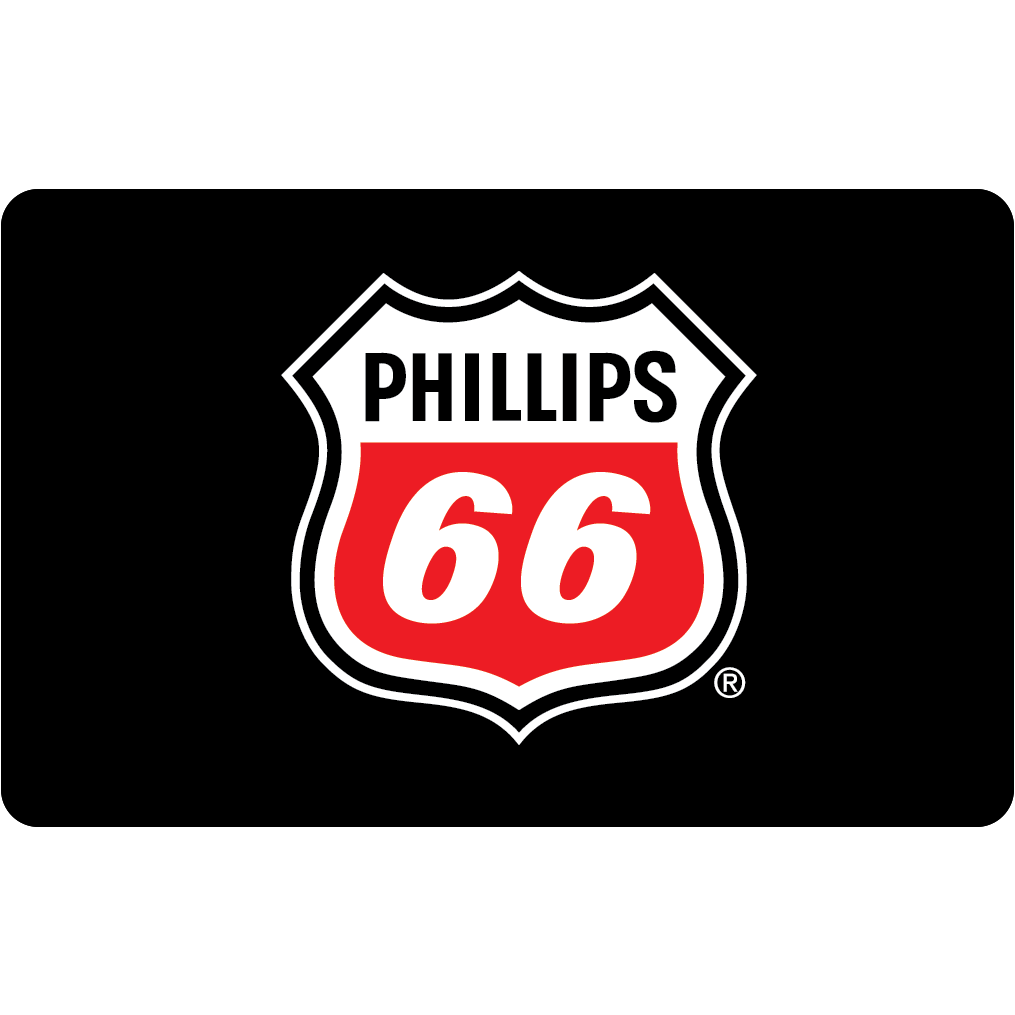 Phillips 66 Logo - Phillips 66 Gift Card - Gasoline Incentive For Promotion - SVM