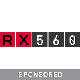 Small AMD Logo - AMD Radeon RX 560 vs. GTX 1050 | TechPowerUp