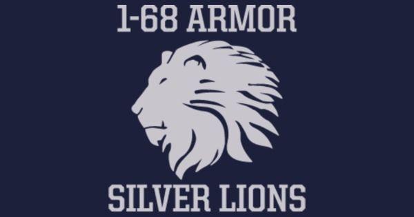 1-68 AR Silver Lion Logo - 1/68 Silver Lions Custom Ink Fundraising