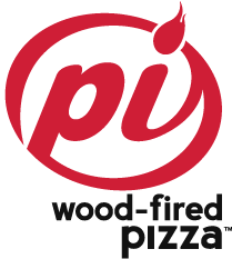 P I Red Flame Logo - Pi Wood Fired Pizza