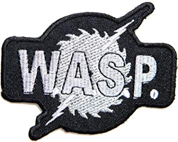 Wasp Band Logo - WASP Music Band Logo Jacket T shirt Patch Sew Iron on Embroidered