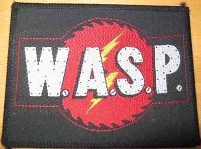 Wasp Band Logo - W.A.S.P. WASP - Patch - band logo | #162409919