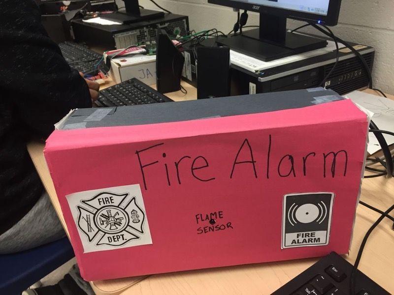 P I Red Flame Logo - How to Make a Raspberry Pi Fire Alarm @Raspberry_Pi #PiDay ...