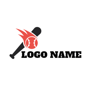 P I Red Flame Logo - Free Fire Logo Designs | DesignEvo Logo Maker